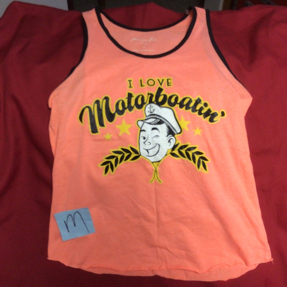 Comedy boating tank top